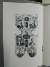 Office Bearers 1906 from Excursion to Dumfries Souvenir Booklet